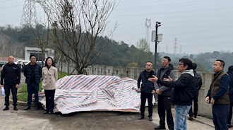 副市长靳地胜带队到南寿山公司新园区调研北大门道路交通问题